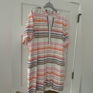 Etcetera Striped Multicolor Dress